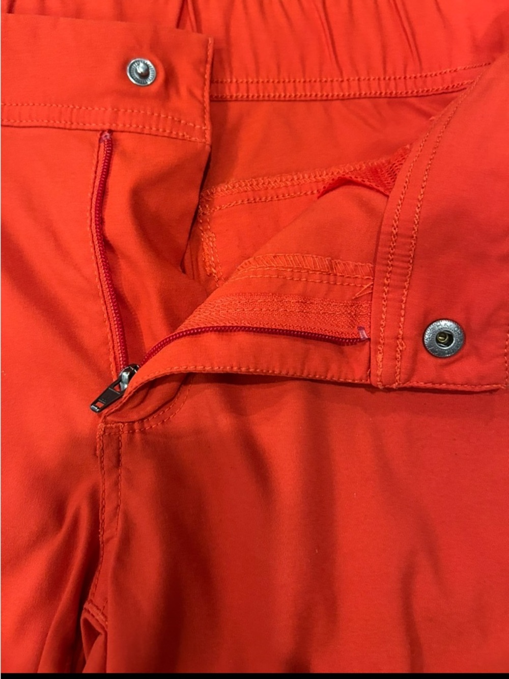 Duluth Trading Co Women’s Orange Cargo Shorts Size 10 - Picture 10 of 10